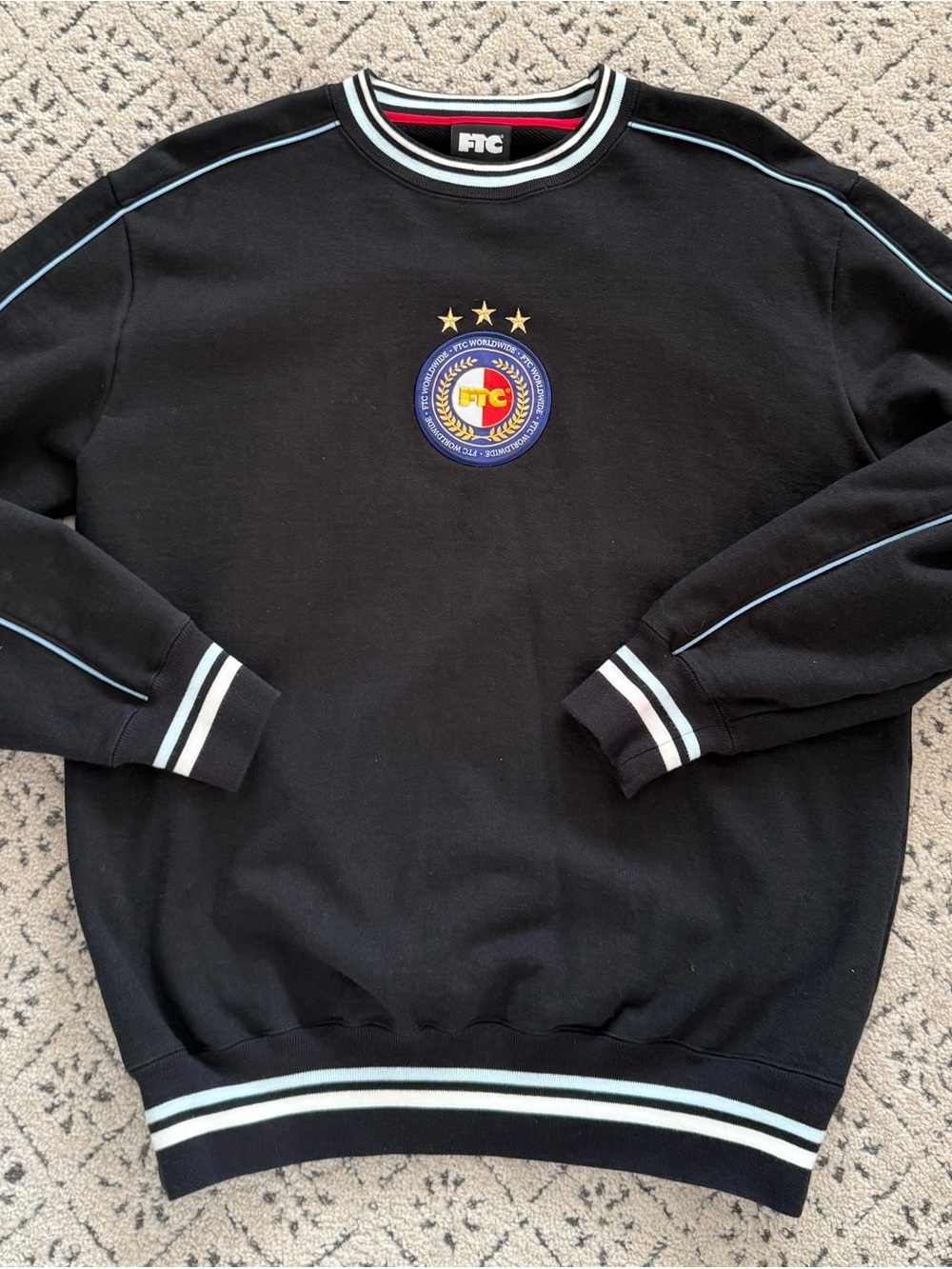 FTC National Team Crewneck Black Sweatshirt Men’s Medium GOAT